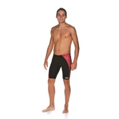 Arena Water Jammer -Swimming Gear Shop 001383 black red black front l 1