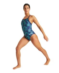Arena Puzzled Light Drop Back -Swimming Gear Shop 004639 660 w puzzled light drop back one piece 003 o
