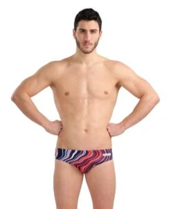 Arena Marbled Brief -Swimming Gear Shop 005554 740 men s swim briefs marbled 001 o