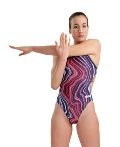 Arena Marbled Challenge Back -Swimming Gear Shop 005562 740 women s swimsuit challenge back marbled 001 o