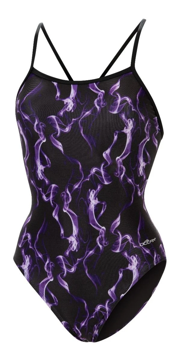 Dolfin Women's Print V-Back One Piece 12 Dolfin Women's Print V-Back One Piece - Image 10