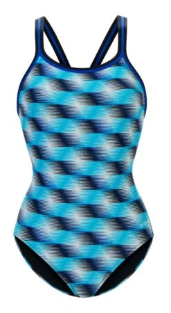 Dolfin Women's Print DBX Back One Piece -Swimming Gear Shop 0231 b45d front2 4