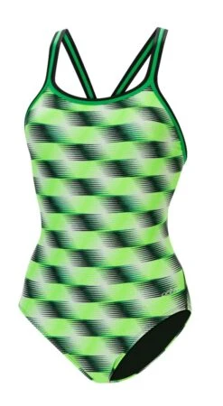 Dolfin Women's Print DBX Back One Piece -Swimming Gear Shop 0231 b56d front 5