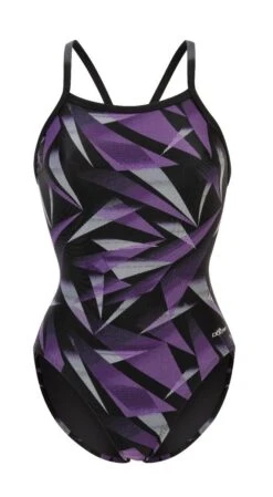 Dolfin Women's Print V2 Back One Piece 21 Dolfin Women's Print V2 Back One Piece -Swimming Gear Shop 0531 a34d front2