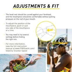 FINIS Stability Snorkel: Speed 22 FINIS Stability Snorkel: Speed -Swimming Gear Shop 1.05.021 usage.main 22