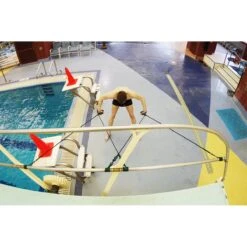 StrechCordz Breaststroke Machine -Swimming Gear Shop 108 in use