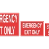 Emergency Exit Only Sign -Swimming Gear Shop 18123