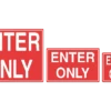 Enter Only Sign -Swimming Gear Shop 18125