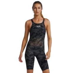 TYR Avictor Exolon Open Back Flex Hip Kneeskin