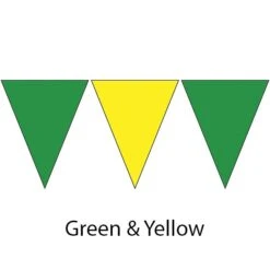 Plastic Backstroke Flags - 45 Ft. (Pair) -Swimming Gear Shop 600120 grn ylw