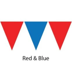 Plastic Backstroke Flags - 45 Ft. (Pair) -Swimming Gear Shop 600120 red blu