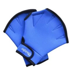 Kiefer Neoprene Aqua Gloves -Swimming Gear Shop 650490 aqua gloves blue medium 1