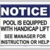 Pool Is Equipped.... -Swimming Gear Shop 694