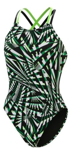 Dolfin Women's Print Atomic Double X Back -Swimming Gear Shop 6a00 b58d front