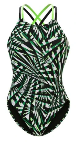 Dolfin Women's Print Atomic Double X Back -Swimming Gear Shop 6a00 b58d front2