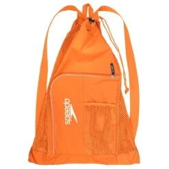Speedo Deluxe Ventilator Mesh Bag -Swimming Gear Shop 7520118 bright marigold 1 1
