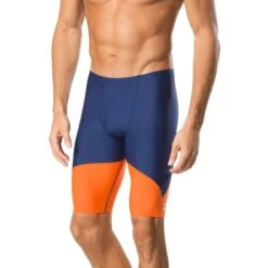 Speedo Spark Splice Jammer 25 Speedo Spark Splice Jammer -Swimming Gear Shop 7705914 spark splice jammer navy orange 1 9