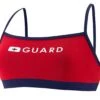 Speedo Guard Thin Strap Top -Swimming Gear Shop 781106 front red navy