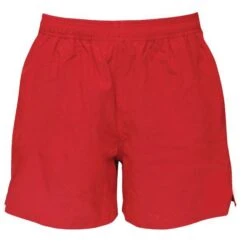 Kiefer 4-Way Unisex Deck Short Solid -Swimming Gear Shop 939200 red new edit
