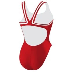Dolfin Solid Poly DBX Back 19 Dolfin Solid Poly DBX Back -Swimming Gear Shop 9582mc back red2 1