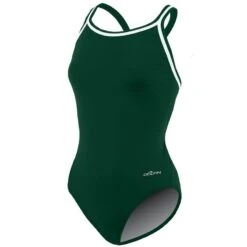 Dolfin Solid Poly DBX Back 15 Dolfin Solid Poly DBX Back -Swimming Gear Shop 9582mc front forest green3 1 10