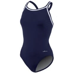 Dolfin Solid Poly DBX Back 13 Dolfin Solid Poly DBX Back -Swimming Gear Shop 9582mc front navy2 10