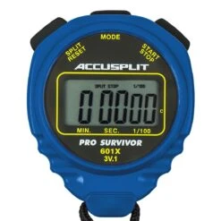 Accusplit Pro Survivor A601X Stopwatch -Swimming Gear Shop a601x front blue 3