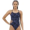 TYR Midnight Camo Cutoutfit -Swimming Gear Shop cmcm7an