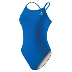TYR Durafast Solid Diamondfit Swimsuit -Swimming Gear Shop ddrf7 royal