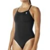 TYR Durafast Elite Solid Diamondfit -Swimming Gear Shop ddus7 black front r