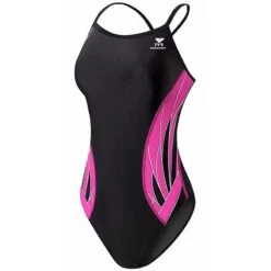 TYR Phoenix Splice Diamondfit -Swimming Gear Shop dpx7 black pink front