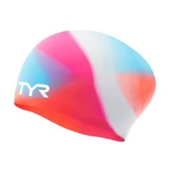TYR Tiedye Long Hair Youth Cap -Swimming Gear Shop lcsljrtd 671 alt01