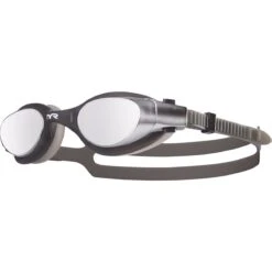 TYR Vesi Mirrored Goggles -Swimming Gear Shop lghybm silver black 2