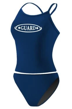 RISE Guard Poly Workout Tankini -Swimming Gear Shop lgs21gu front navy