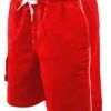 RISE Instructor Boardshort -Swimming Gear Shop lgs30i front red