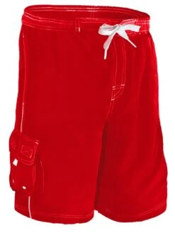 RISE Supervisor Boardshort 9 RISE Supervisor Boardshort -Swimming Gear Shop lgs30su side front red