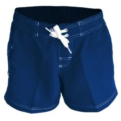 RISE Solid Female Flex Short -Swimming Gear Shop lgs33s navy front