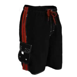 RISE Solid Splice Board Short 9 RISE Solid Splice Board Short -Swimming Gear Shop lgs45 front black