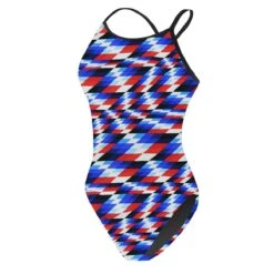 RISE Sandies Female Swerve Poly Swimsuit -Swimming Gear Shop lgs47 16rwb