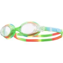 TYR Kid's Swimple Tie Dye Goggle 16 TYR Kid's Swimple Tie Dye Goggle -Swimming Gear Shop lgswtd green orange
