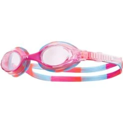 TYR Kid's Swimple Tie Dye Goggle 19 TYR Kid's Swimple Tie Dye Goggle -Swimming Gear Shop lgswtd pink white