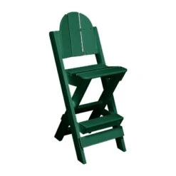 Lifeguard Chair-No Arms -Swimming Gear Shop lifeguard chair no arms green