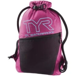 TYR Alliance Waterproof Sackpack -Swimming Gear Shop lwetdryd pink 1 1