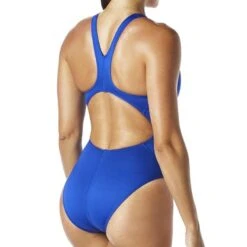 TYR Solid Maxfit Swimsuit -Swimming Gear Shop mso1 royal back r