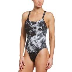 Nike Hydrastrong Tie Dye Spiderback One Piece -Swimming Gear Shop nessb007 001