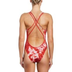 Nike Hydrastrong Tie Dye Spiderback One Piece -Swimming Gear Shop nessb007 614 alt1