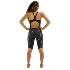 Finis Rival 2.0 Open Back Kneeskin Elite Tech Suit -Swimming Gear Shop rival2.0 female black 35