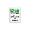 Safety First Sign -Swimming Gear Shop safety first sign
