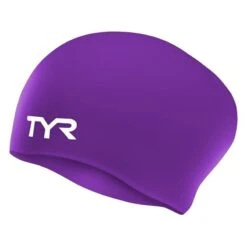 TYR Long Hair Wrinkle-free Swim Cap -Swimming Gear Shop tyr long hair wrinkle free swim cap 4