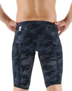 TYR Venzo Camo High Waist Jammer 31 TYR Venzo Camo High Waist Jammer -Swimming Gear Shop vzchw6a venzo camo high waist jammer black 4